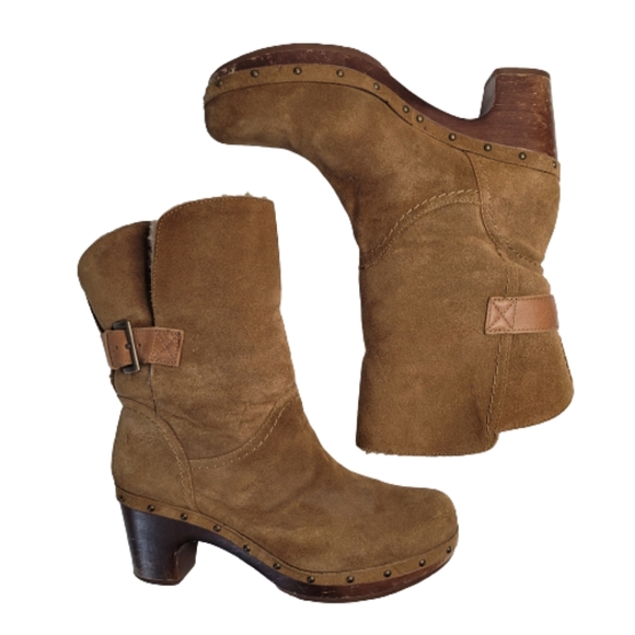 UGG Shoes - Ugg Australia Amoret Boot Leather Suede 1003373